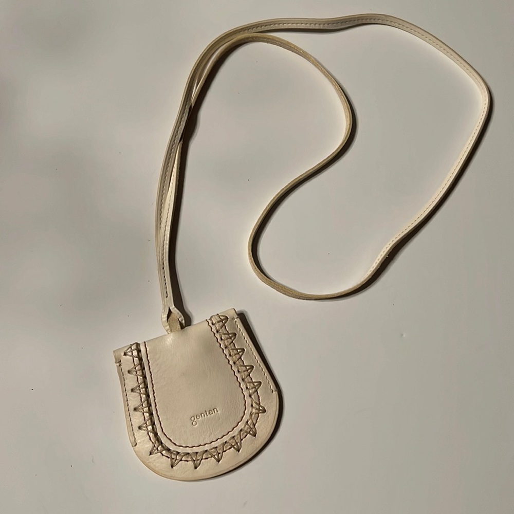 Vintage Genten Leather Necklace